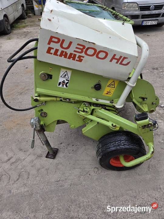 Podbieracz CLAAS PU300HD pomorskie Czarna Dąbrówka