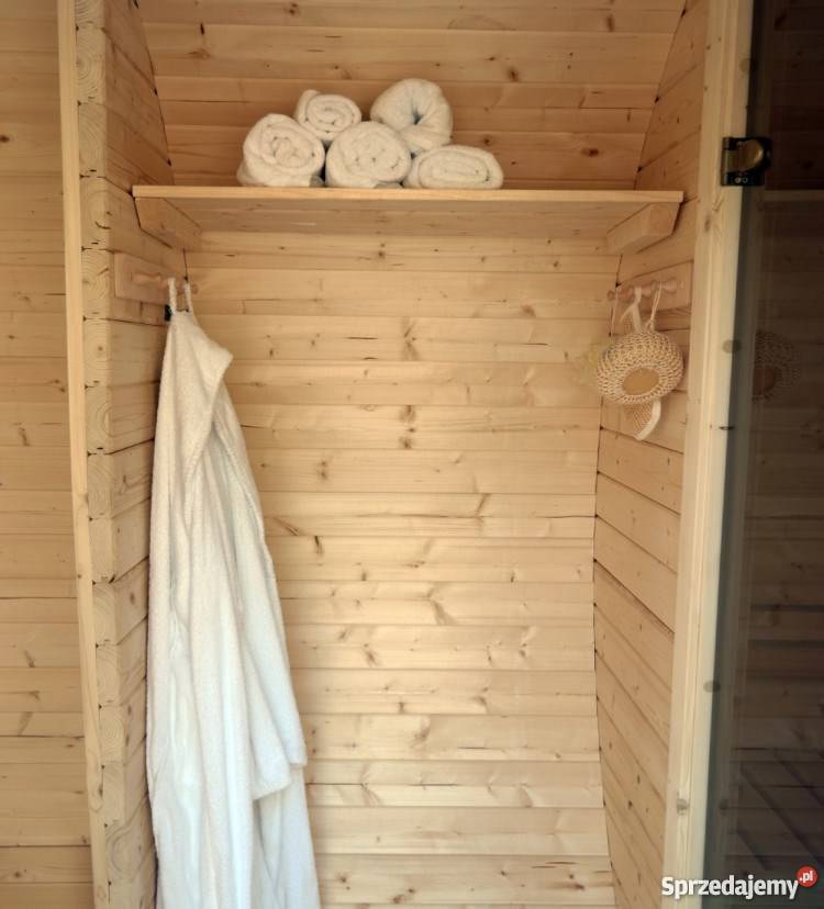 SAUNA beczka ogrodowa Z WEJŚCIEM BOCZNYM 22m x Płock