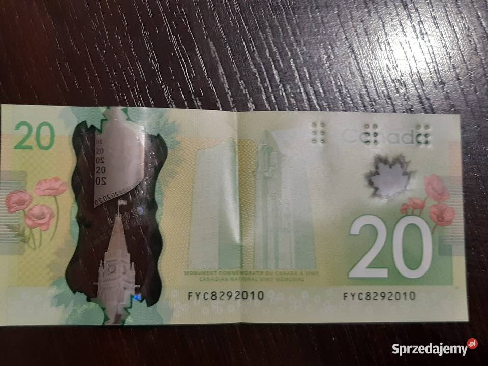 banknot Kanady z 2012r Kolekcje Łomża