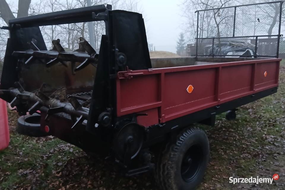 Rozrzutnik Obornika Jednoosiowy 35t Stan wielkopolskie Turek