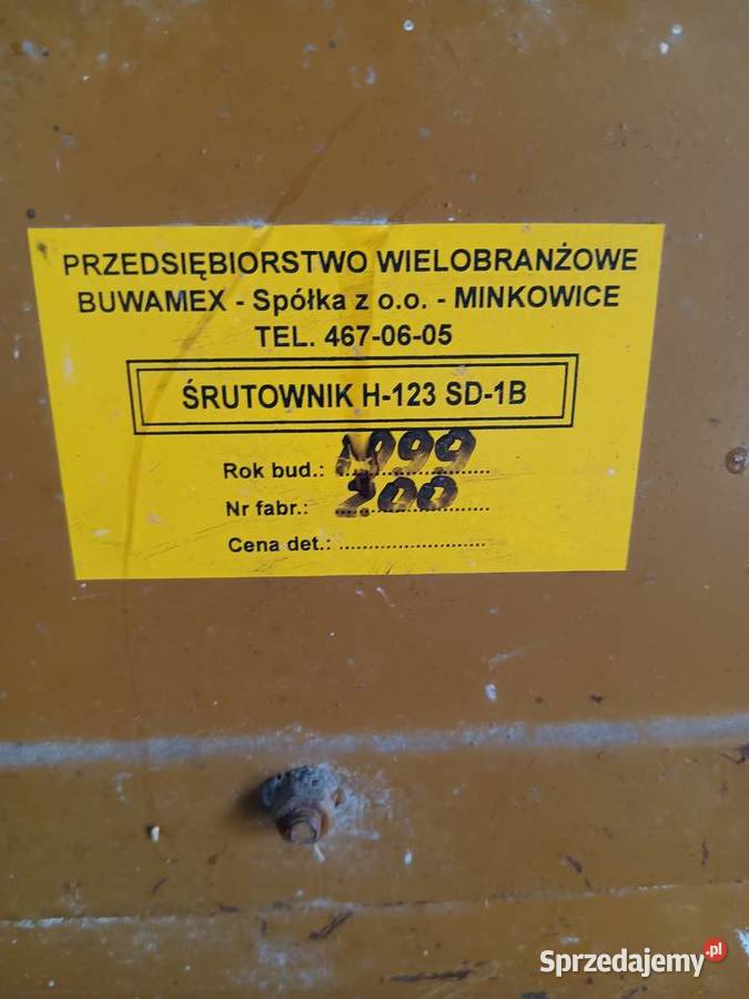 Śrutownik H123 Przybyszew