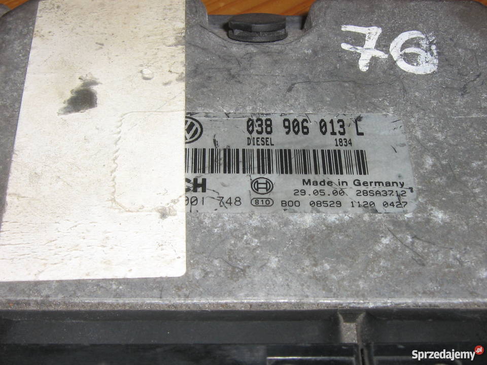 Komputer silnika Immobilizer stacyjka Seat Arosa Gdańsk