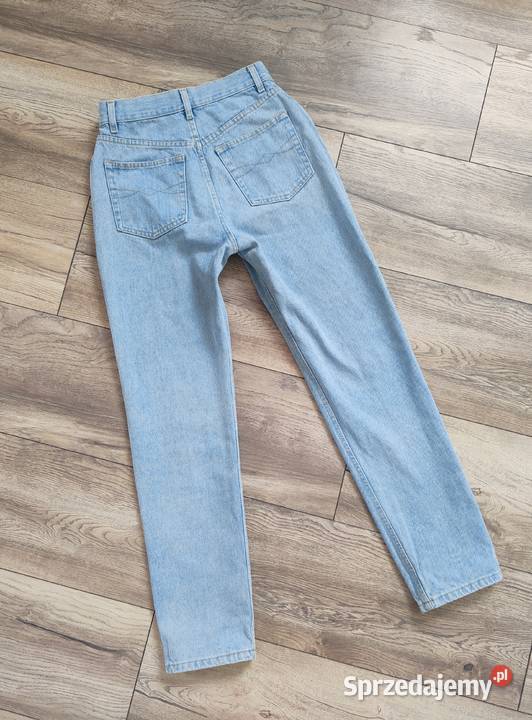 Spodnie dzinsowe jeansowe wysoki stan 80 90s Jasło