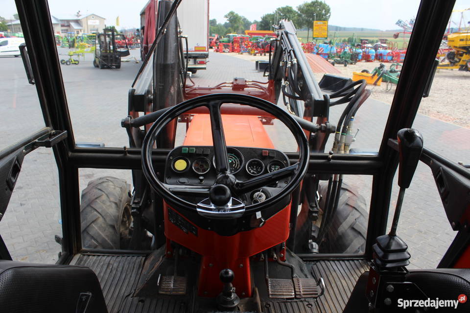 Ciągnik rolniczy Zetor 7245 Ładowacz Quicke Q720 Sokoły