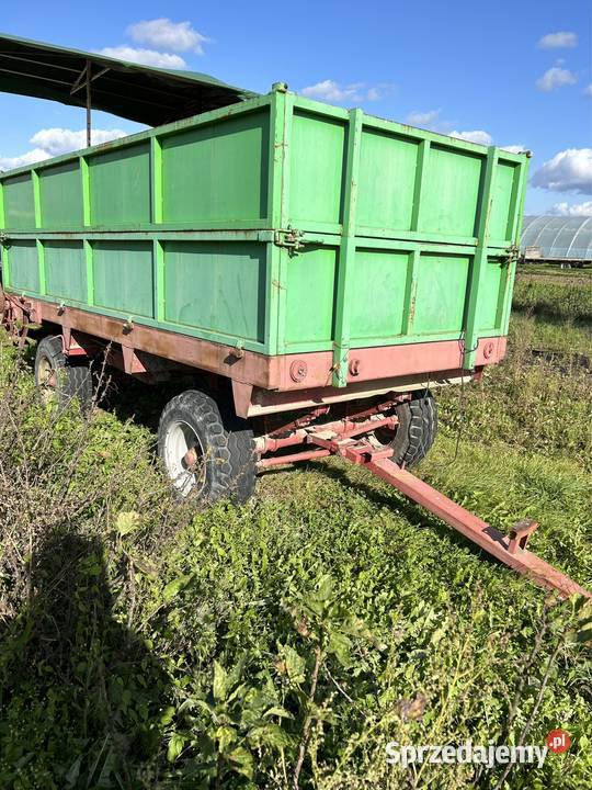 Rozrzutnik dwuosiowy przyczepa nie wywrotka Zamch