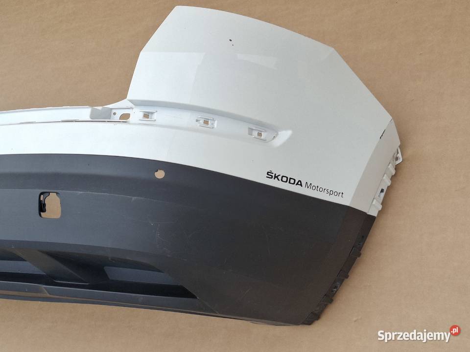 SKODA KODIAQ ZDERZAK TYŁ TYLNY DOKŁADKA PDC Bieleń