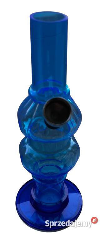 Bongo Akrylowe Fajka Wodna z Akrylu Niebieska śląskie Ostrowy nad Okszą