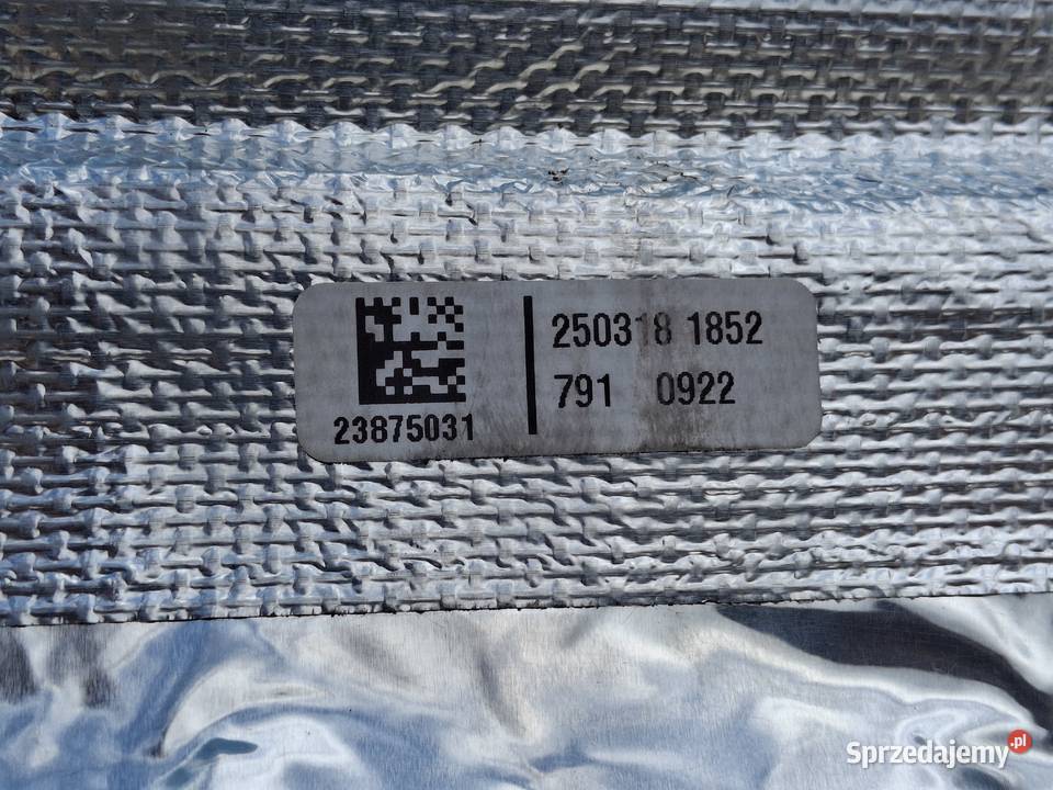 VOLVO FH5 OSŁONA TŁUMIKA KATALIZATORA ORYGINŁ Bieleń