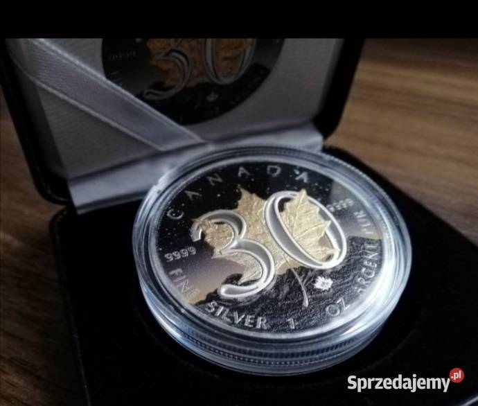 Liść Klonowy Kanada 2018 1oz 1 uncja srebra 9999 Opole