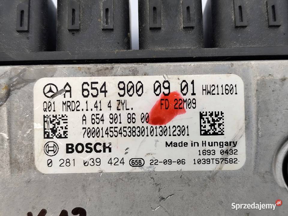 KOMPUTER STEROWNIK MODUŁ SILNIKA MERCEDES A213 Przemęt