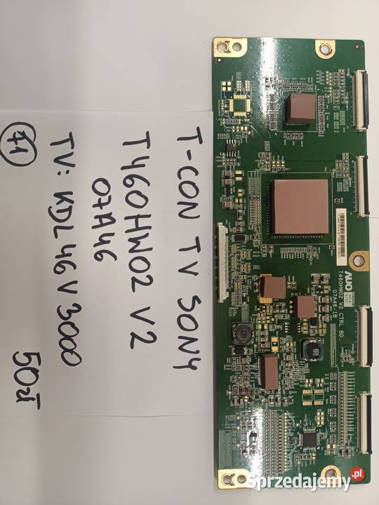 TCON TV SONY T460HW02 V2 07A46 małopolskie Głogoczów
