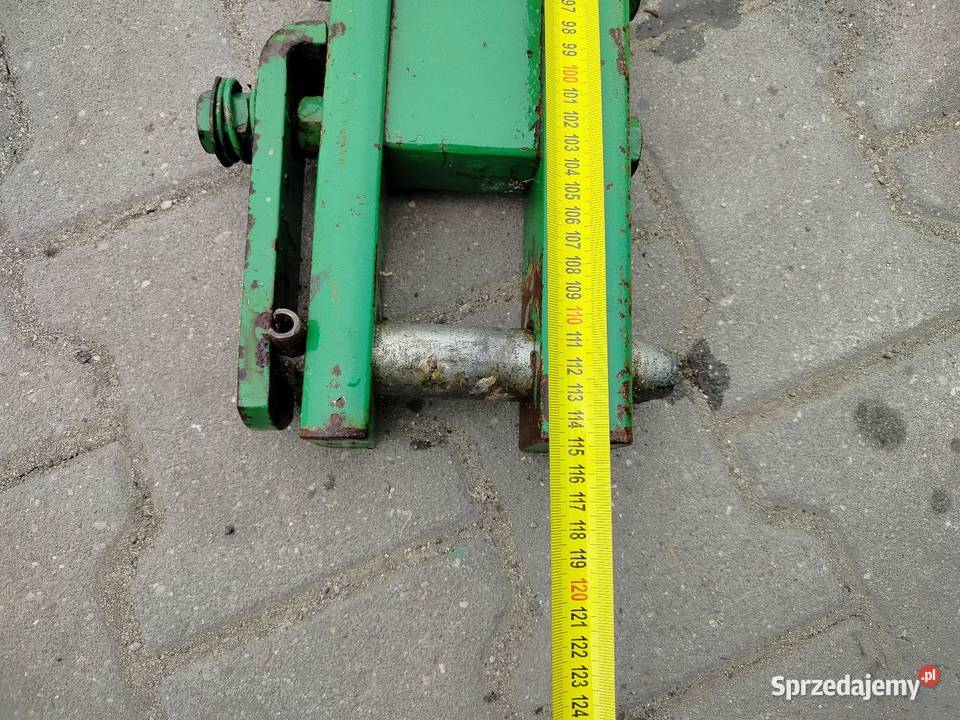 Zaczep dolny listwa szyna John Deere Mąkowarsko