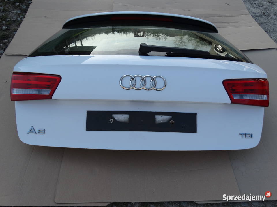 AUDI A6 C7 KOMBI AVANT LY9C KLAPA POKRYWA osobowe Części samochodowe Łosieniec