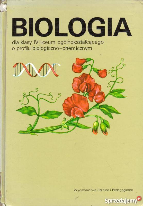 BIOLOGIA KLASY IV LICEUM OGÓLNOKSZTAŁCĄCEGO Grudziądz sprzedam