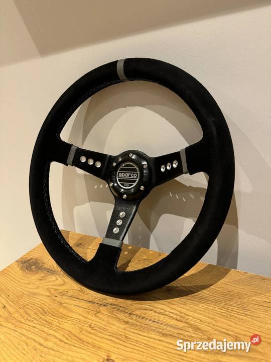 Kierownica sportowa SPARCO zamszowa drift kjs Kierownice Gdańsk