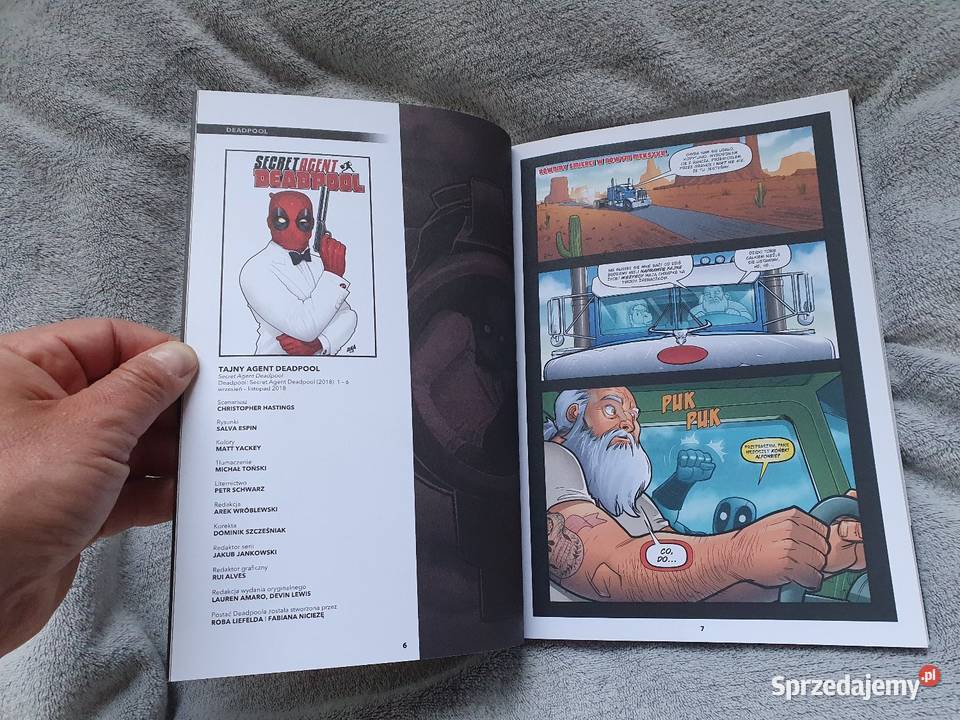 Deadpool Tajny Agent Ciemna Strona Marvela Gdynia