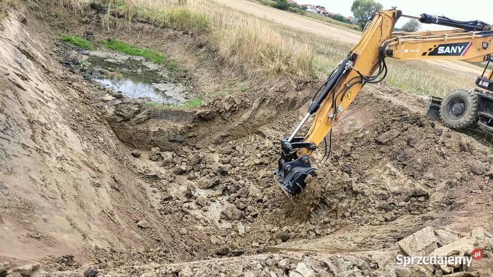 Wynajem koparki kołowej usługi 16ton Staszów