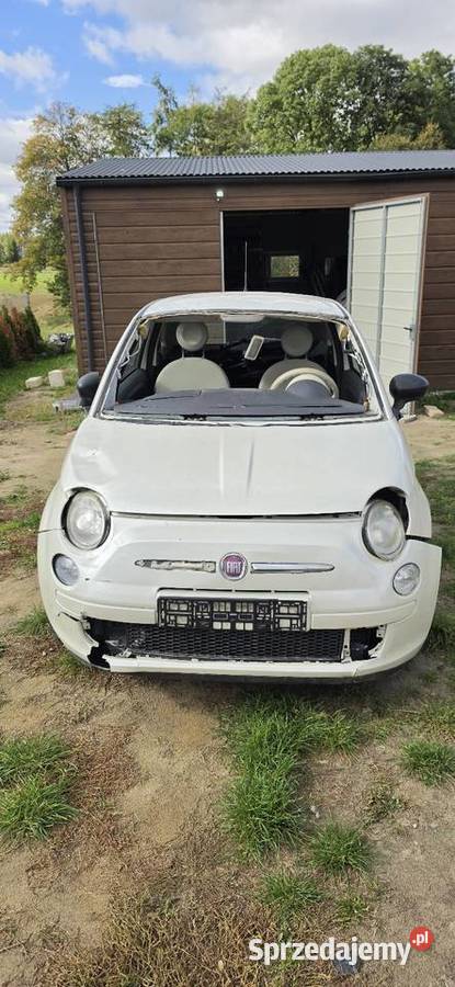 Fiat 500 12B 2009 270A uszkodzony Krasnystaw