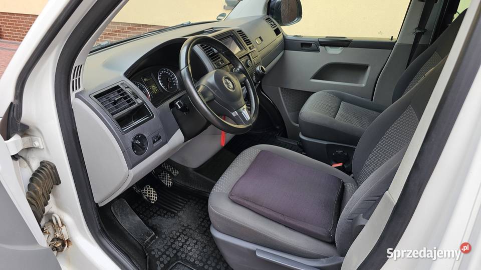 Volkswagen Transporter 20 TDI CR 140 T5 5 os z nieuszkodzony Zarszyn