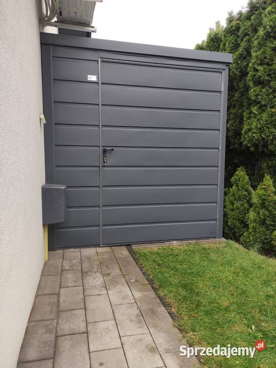 Domki narzędziowe drewutnie wiaty śmietnikowe Ogród Błonie