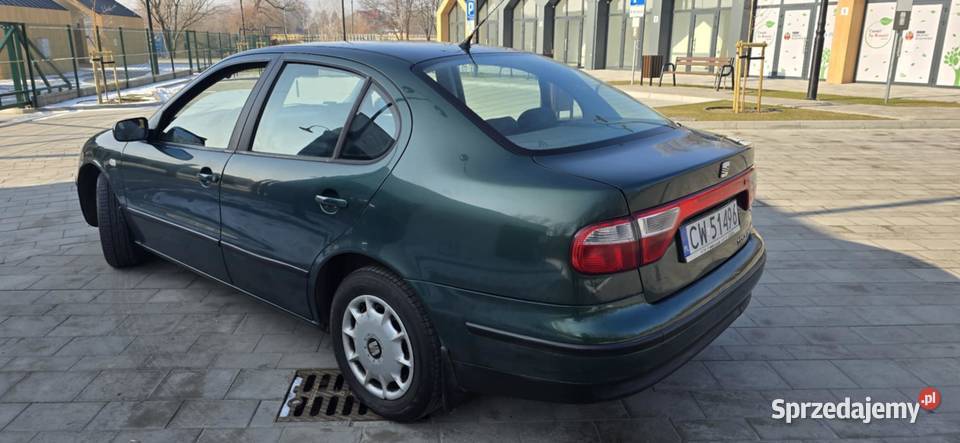 Seat Toledo 16B 2000r klimatyzacja Rok produkcji 2000 Brześć Kujawski