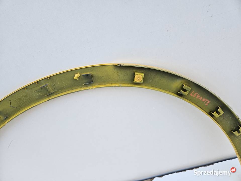 MASERATI LEVANTE LISTWA BŁOTNIKA LEWY TYŁ LEWA Listwy i nakładki wielkopolskie Międzychód