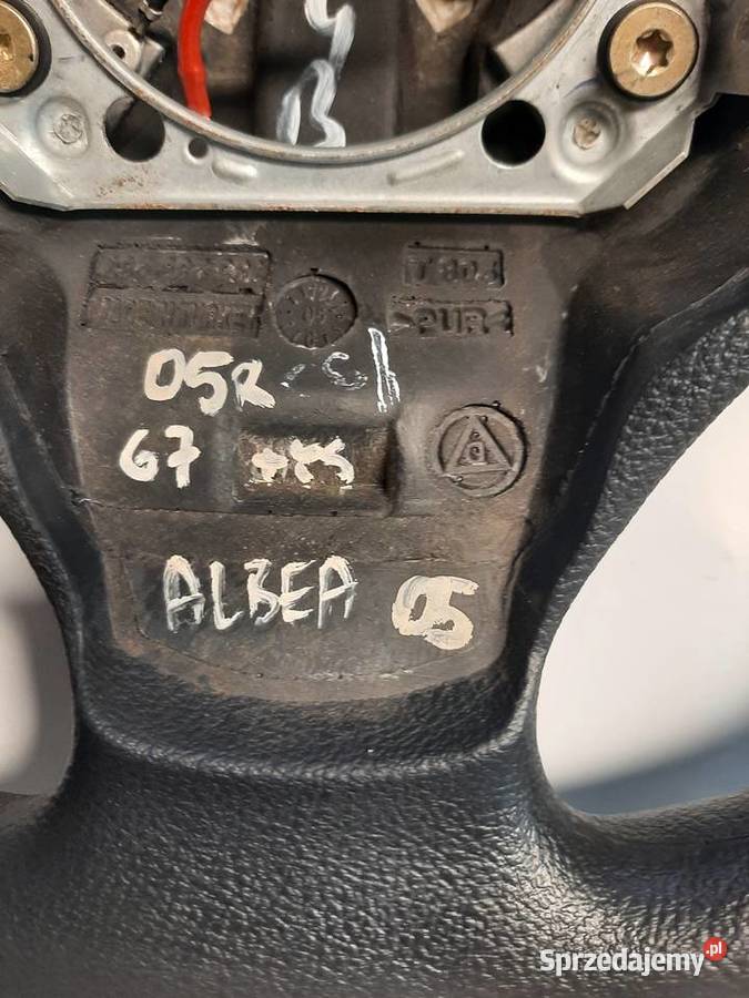 Fiat Palio II Albea kierownica ładna na 4 osobowe Kierownice Ksawerów