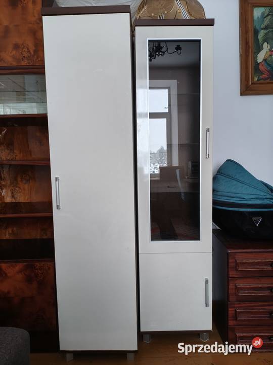 Witryna podświetlana szafa słupek półka pod świętokrzyskie