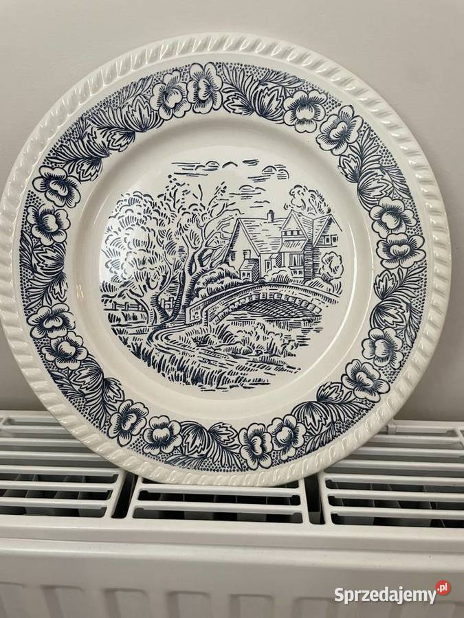 stary talerz dekoracyjny Pruszcz Gdański