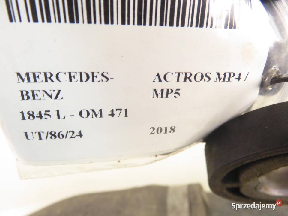 RURA INTERCOOLERA MERCEDESBENZ ACTROS MP4 MP5 osobowe małopolskie