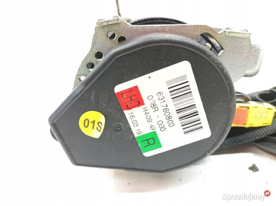 PAS BEZPIECZEŃSTWA PRAWY PRZÓD PASAŻERA