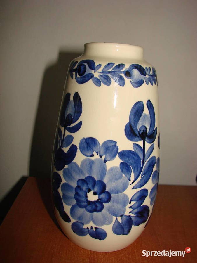 ZF Koło fajansowy wazon PRL pomorskie Pruszcz Gdański
