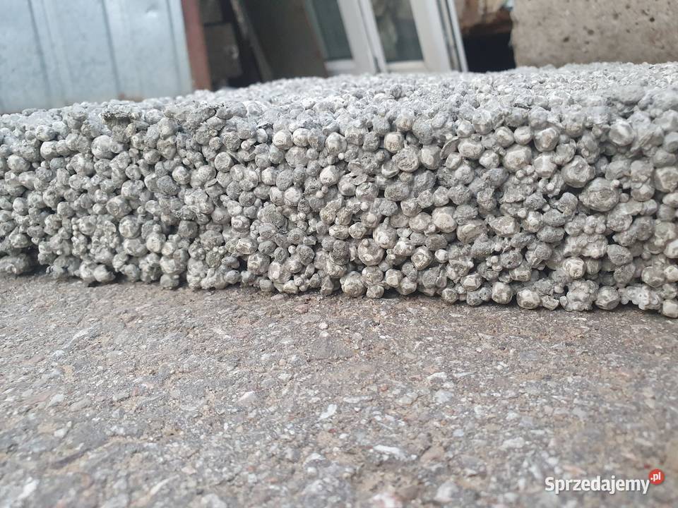 Granulowany styropian idealny do posadzek m3 mazowieckie Siedlce