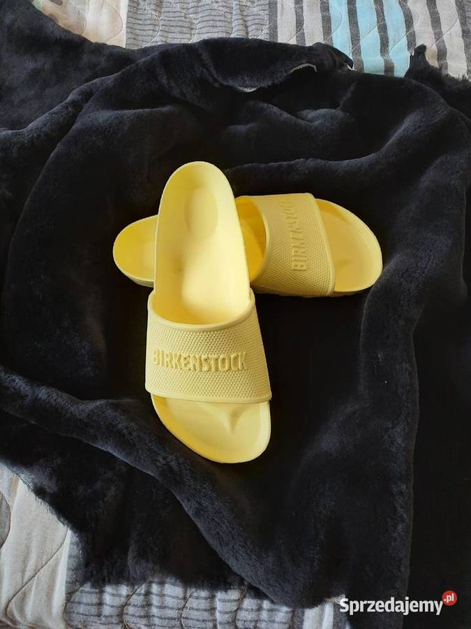 Birkenstock Barbados Gizeh Arizona żółty/złoty Świeradów-Zdrój