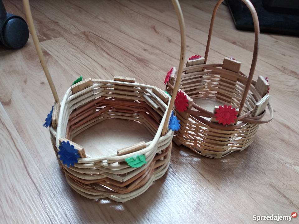 koszyczki ozdobne Dekoracje i ozdoby wielkopolskie Poznań sprzedam