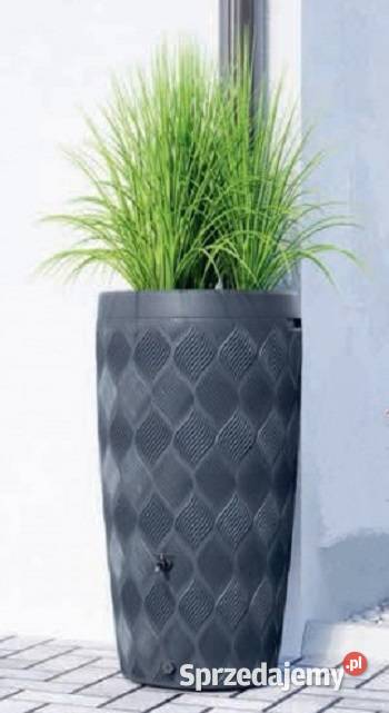 Naziemny dekoracyjny zbiornik na wodę deszczową Zaborsko