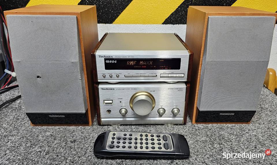 Wieża Technics HD51 kolumny pilot Kraków