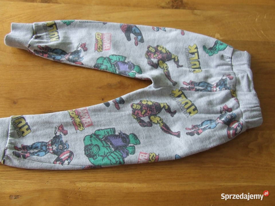 Spodnie dresowe dziecięce Marvel Comics dolnośląskie Oborniki Śląskie