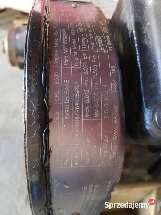 Silnik Cummins 83 6TAA8304 Case 280 Holland Nowy Las