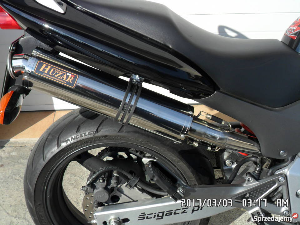 HUZAR EXHAUST wydech tłumik OWAL Honda Hornet podkarpackie sprzedam