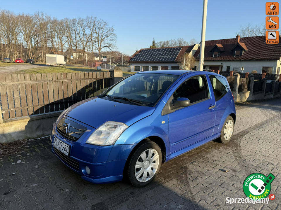 Citroen C2 14 benzyna 73 ładny świeżo elektryczne lusterka C2