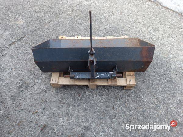 Skrzynia transportowa z kiprem szufla załadowcza