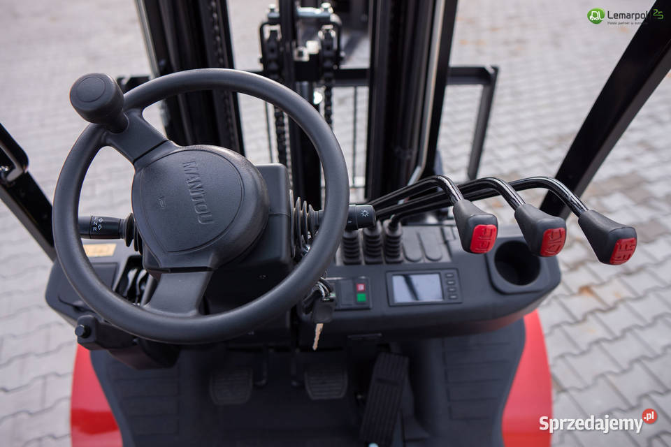 Wózek widłowy Manitou Mi 30G 33m gaz gaz Motoryzacja Zator