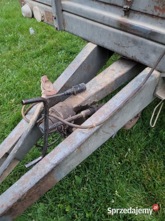 Rozrzutnik obornika jednoosiowy warfama 35t Miedziana Góra