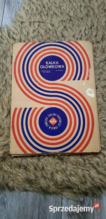 Stara NIE używana kalka ołówkowa Pozostałe śląskie Dąbrowa Górnicza sprzedam