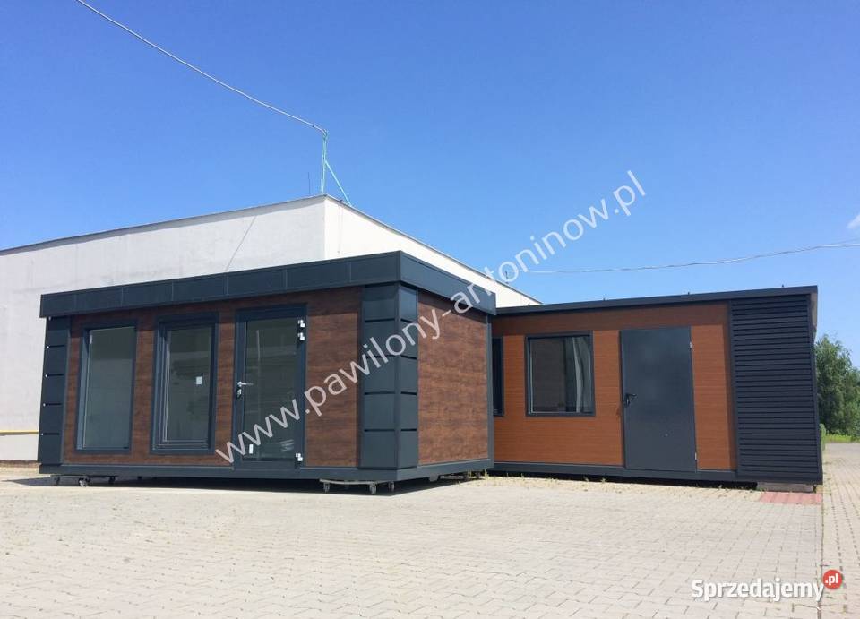 NOWY PAWILON BIUROWY KONTENER USŁUGOWY HANDLOWY Katowice