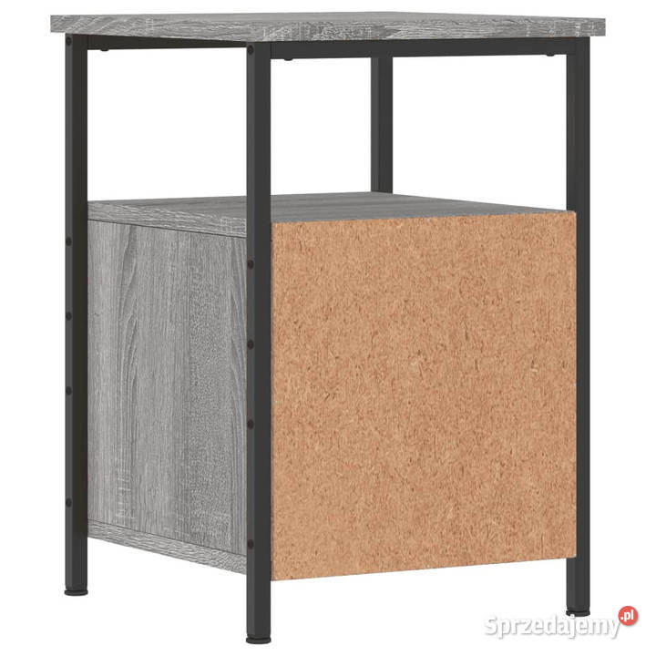 Szafka nocna szary dąb sonoma 34x355x50 WM826019 Nocne Warszawa sprzedam