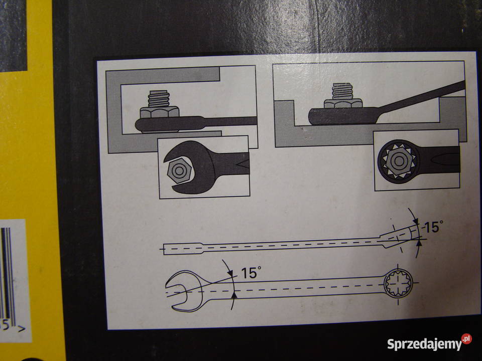 Zestaw kluczy płaskooczkowych STANLEY M 1017 Ref śląskie Bielsko-Biała