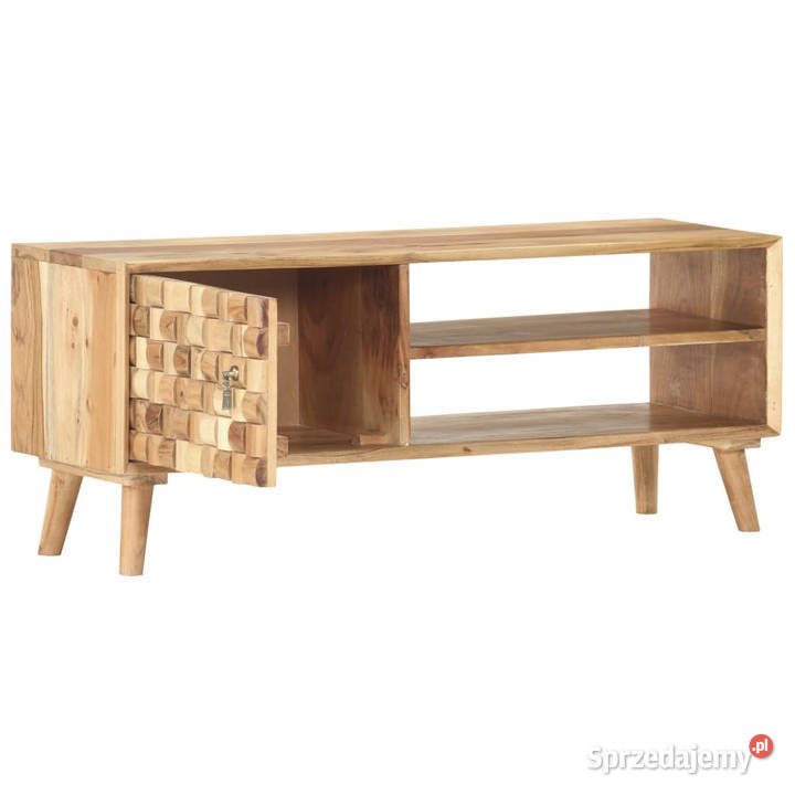 Szafka pod TV 100 x 35 x 40 lite drewno akacjowe