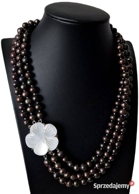 PERŁY NATURALNE SŁONOWODNE NASZYJNIK ODESSA Częstochowa sprzedam